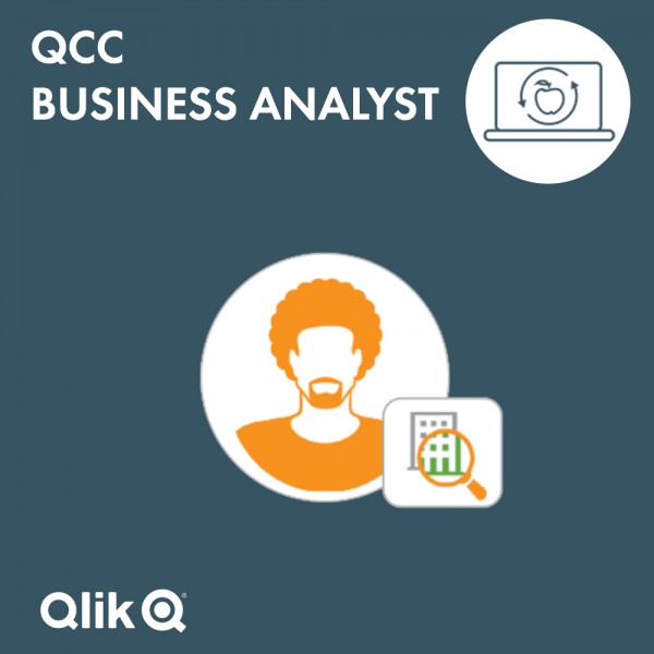 Qlik Continuous Classroom (QCC) - Business Analyst annual subscription